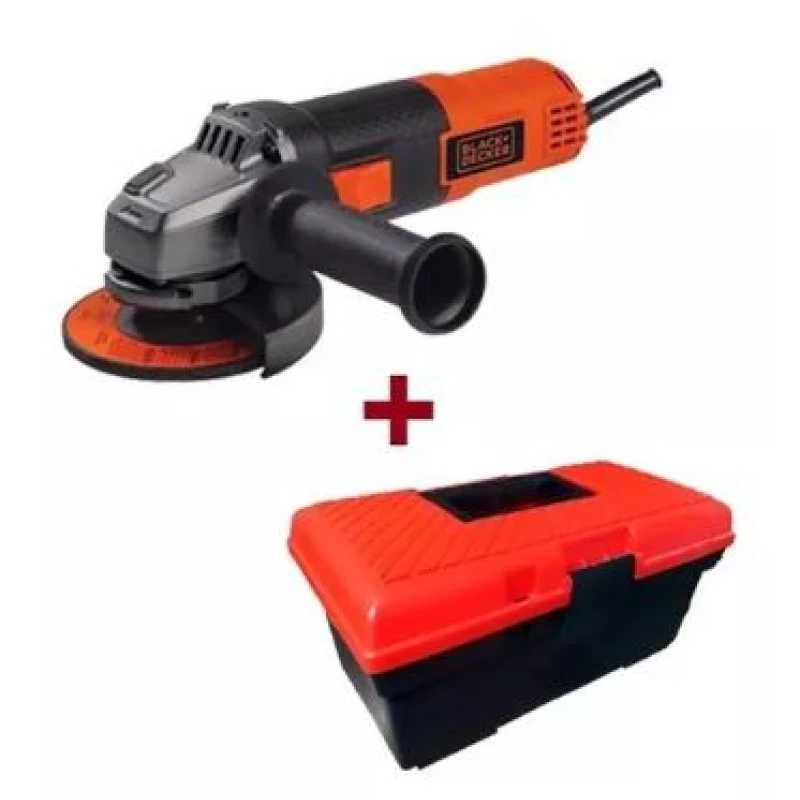 Amoladora Black And Decker 820w + Caja Herramientas!