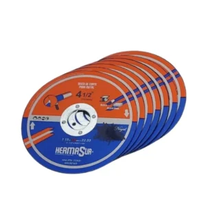 Disco Corte Metal 4½ X 1mm Amoladora Hermasur® 25 Unidades