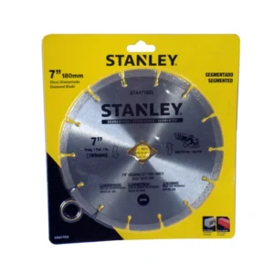 Disco Diamantado Segmentado Stanley 7"