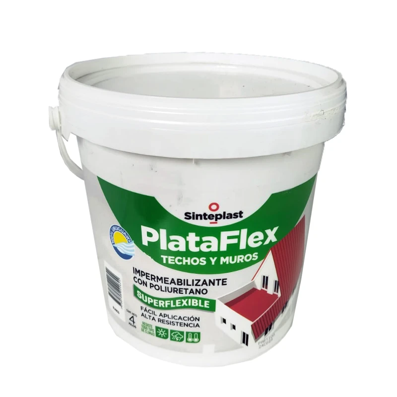 Impermeabilizante flexible PU Plataflex 4kg