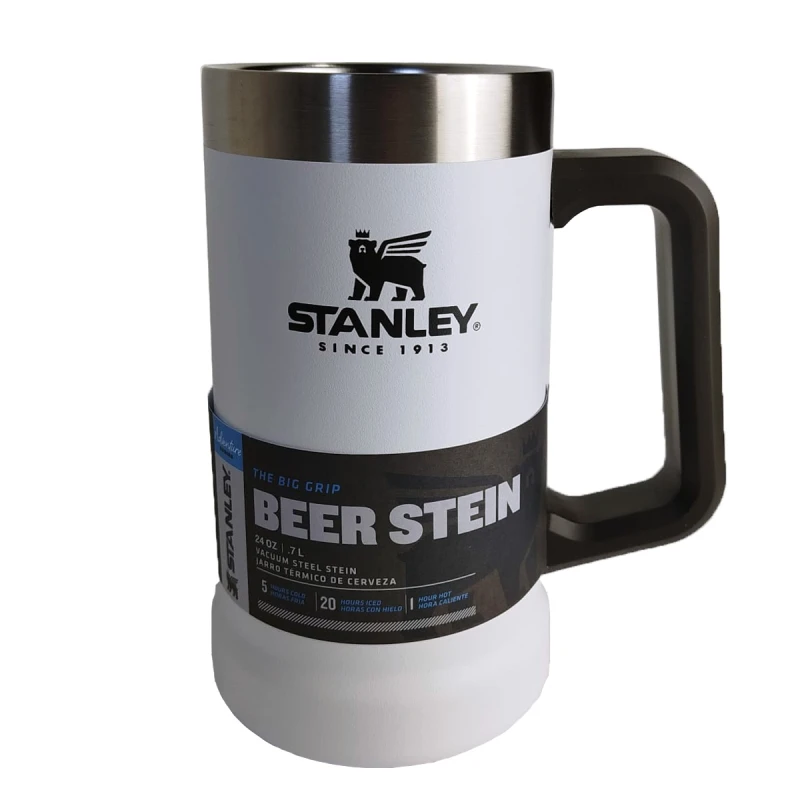 Jarra De Cerveza Stanley Blanca 709ml