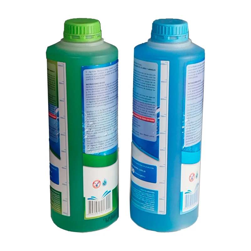 KIT Mantenimiento De Piscina - Alguicida Y Clarificador - Image 2