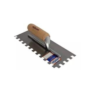 Llana Dentada 8mm 13cm X 28cm Acero Inoxidable Hermasur®