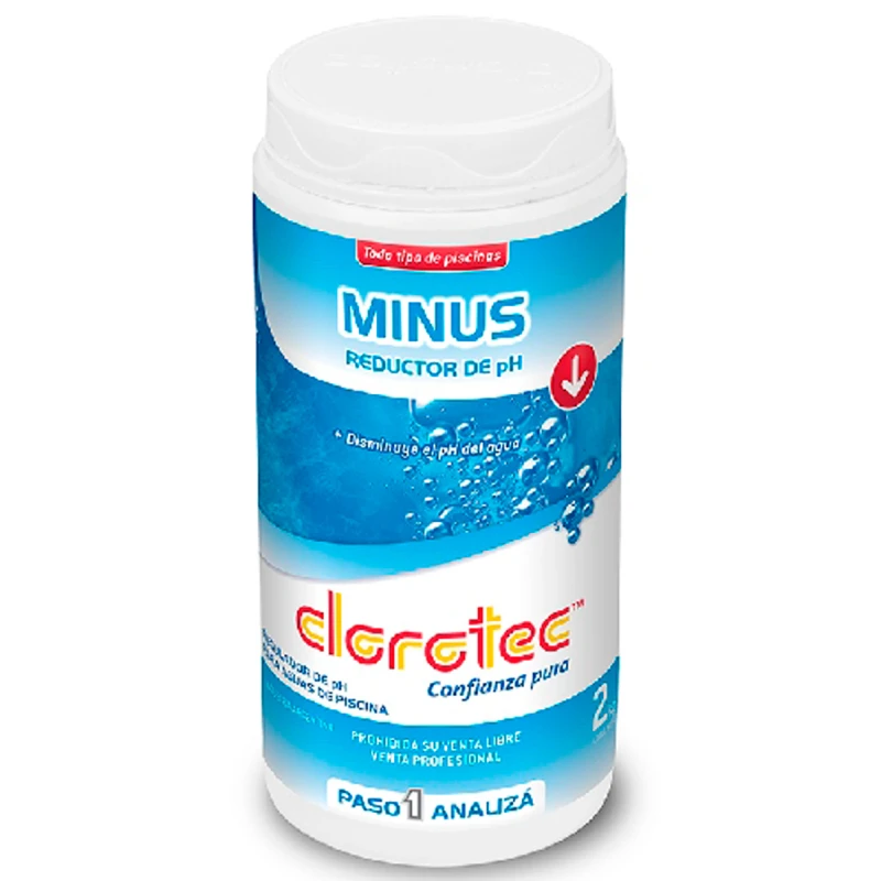 MINUS (Reductor de PH) para piscinas CLOROTEC