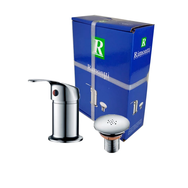 Monocomando para Bidet Cromo S/Transferencia Rimontti 50322 - Image 3