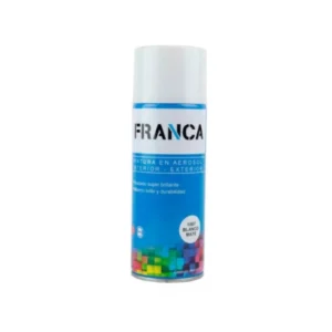 Pintura Aerosol Franca Blanco Satinado 400ml