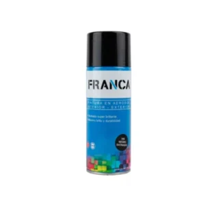 Pintura Aerosol Franca Negro Mate 400ml