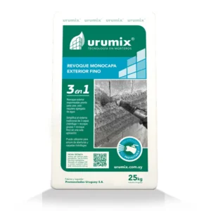 Revoque Fino 3 En 1 Urumix 25kg