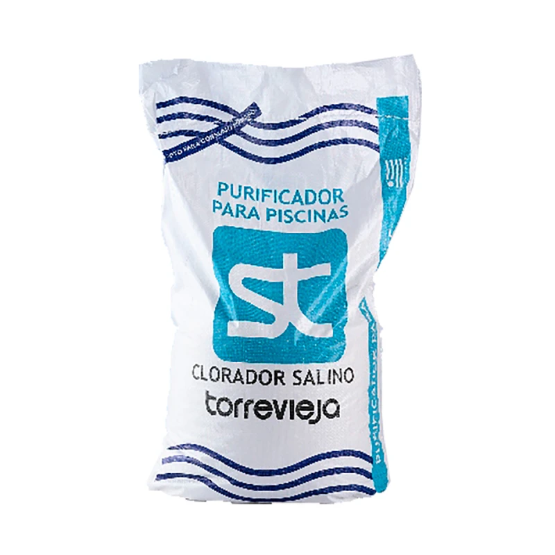 Sal natural purificadora para Piscina - Bolsa 25kg