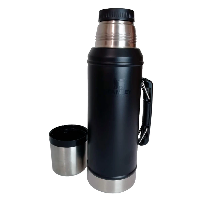 Termo Stanley Classic con asa NEGRO 0,94lt