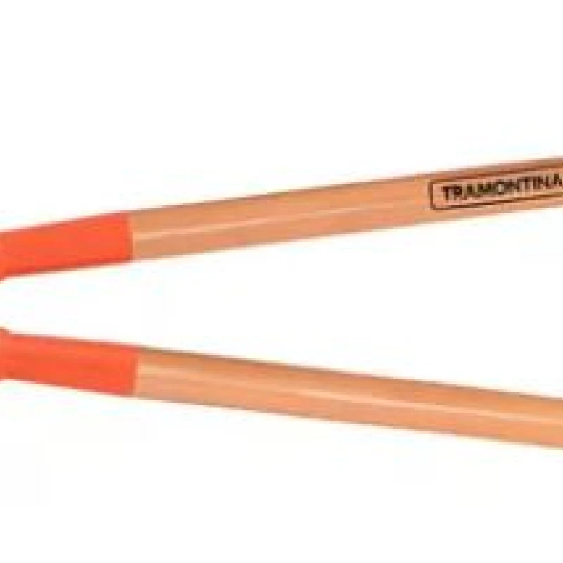 Tijera De Podar Con Mango De Madera 60cm Tramontina Color Naranja